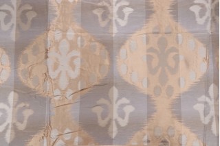 Grey Watkins Angel Of Longevity Woven Decorator Fabric in Cameo/Grey/Taupe