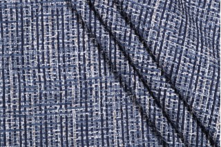 PK Lifestyles Cocoluxe Performance Plus Woven Chenille Upholstery Fabric in Lapis 