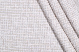 PK Lifestyles Cocoluxe Performance Plus Woven Chenille Upholstery Fabric in Coconut 