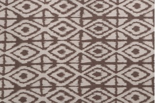 Lattice Tapestry Upholstery Fabric in Cocoa