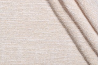 PK Lifestyles Grotto Woven Chenille Upholstery Fabric in Custard