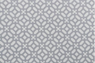 Waverly In The Frame Printed Polyester Outdoor Fabric in Pebble