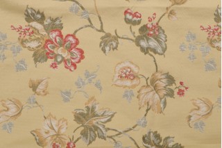 Old World Weavers Lucinda Tapestry Upholstery Fabric in Sunflower