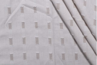 Old World Weavers Sea Breeze Woven Solution Dyed Acrylic Drapery Weight Outdoor Fabric in Heather