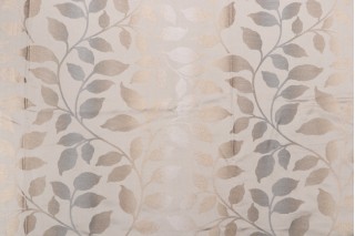 Old World Weavers Vallen Silk Decorator Fabric in Taupe
