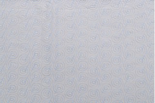 Grey Watkins Constant Motion Woven Drapery Fabric in Blue
