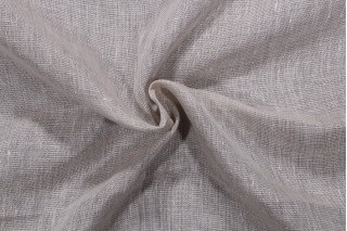 Westbury Prospero Lino Sheer Drapery Fabric in Flax