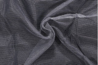 Westbury Allegra Trevira Sheer Drapery Fabric in Mist