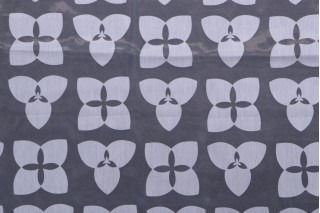 Christian Fischbacher Dara Sheer Drapery Fabric in Coconut