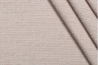 TFA Sena Woven Latex-Backed Upholstery Fabric in Ecru 