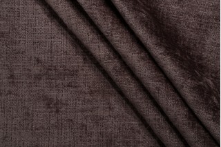 Kaufmann Lucca Woven Chenille Upholstery Fabric in Walnut 