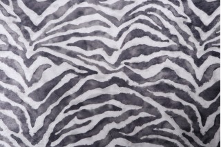 Kaufmann Banjar Printed Chenille Decorator Fabric in Ebony 