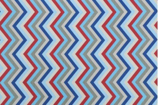 Sandberg Sixten Printed Drapery Fabric in Flannel Denim for Scalamandre