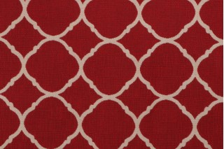 Sunbrella Accord Woven Solution Dyed Acrylic Outdoor Fabric in Crimson