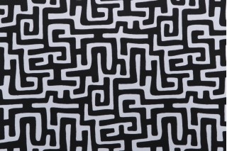 Premier Prints Enid Printed Polyester Outdoor Fabric in Matte 
