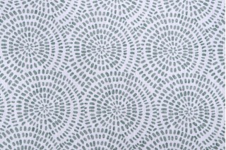 Premier Prints Cecil-Slub Canvas Printed Cotton Drapery Fabric in Fairway 