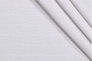 PK Lifestyles Interfold Performance Plus Woven Chenille Upholstery Fabric in Cream