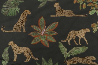 Kaufmann Verdant Embroidered Drapery Fabric in Jungle 