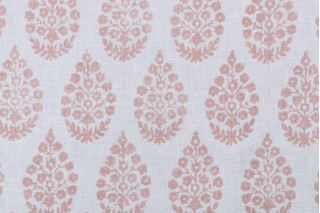 Kaufmann Meera Printed Drapery Fabric in Blush 