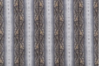 Waverly Inkscape Printed Cotton Drapery Fabric in Quartz 