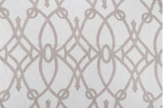 Braemore Fioretto Printed Linen Drapery Fabric
