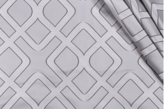 Kamari Woven Decorator Fabric in Smoke