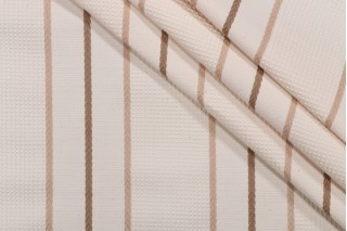 Scalamandre Virtue Woven Upholstery Fabric in Ecru