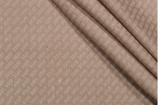 Scalamandre A Neutral Feelings Woven Decorator Fabric in Natural/Ash