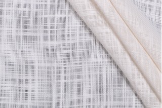 Heritage Fabrics Laredo Sheer Drapery Fabric in Sand