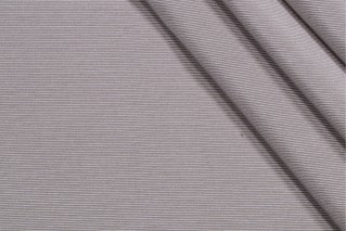 Ribbed Woven Decorator Fabric in Pebble