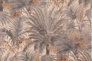 Tommy Bahama Monteverde Printed Cotton Drapery Fabric in Noche