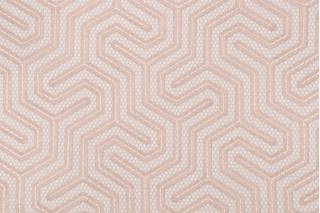 PK Lifestyles Cayden Emb Embroidered Drapery Fabric in Sand