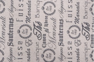 Author Woven Upholstery Fabric in Steel 