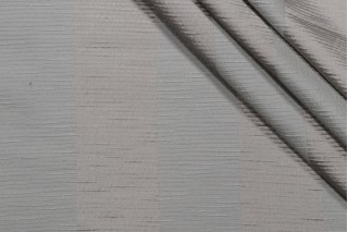 Scalamandre Della Scala Woven Drapery Fabric in Silver