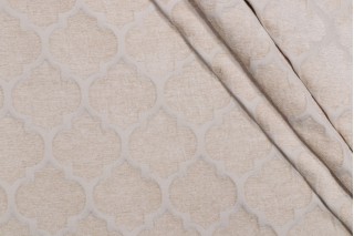 Pastis Woven Chenille Upholstery Fabric in Taupe 