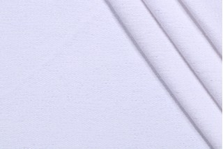 Tribeca Woven Chenille Upholstery Fabric in Snow 