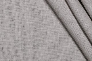 Montauk Woven Decorator Fabric in Nickel