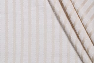 Jenkins Woven Decorator Fabric in Ivory