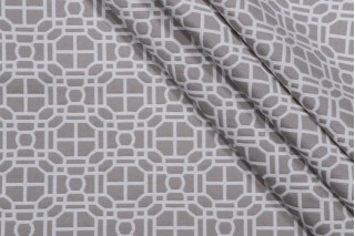 Bella Vista Woven Upholstery Fabric in Dove Grey