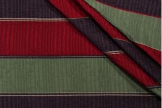 Scalamandre Tristan Woven Decorator Fabric in Berry