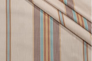 Scalamandre Savini Moire Decorator Fabric in Tan