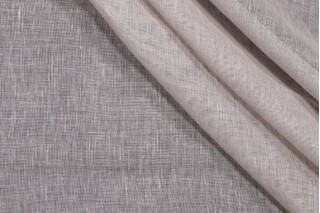 Fonthill Copenhagen Sheer Drapery Fabric in Beige for Scalamandre