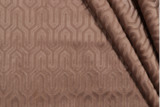 Thom Filicia Meachem Velvet Upholstery Fabric in Mocha for Kravet CLOSEOUT 