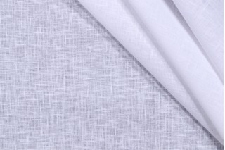 Mitchell Fabrics Seymour Sheer Drapery Fabric in Winter