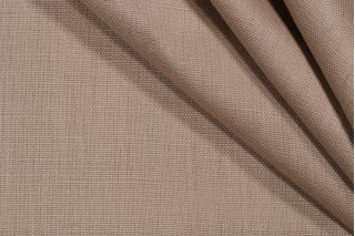 Kaufmann Slubby Linen Woven Decorator Fabric in Cafe