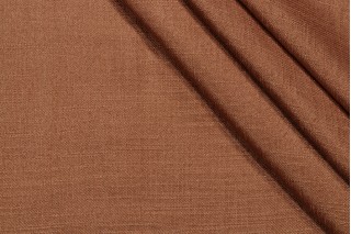 Laurel Solid Woven Decorator Fabric in Gold