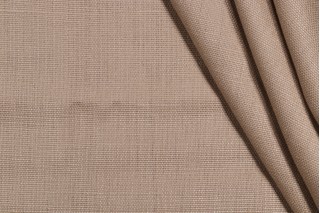 Kaufmann Slubby Linen Woven Decorator Fabric in Cafe