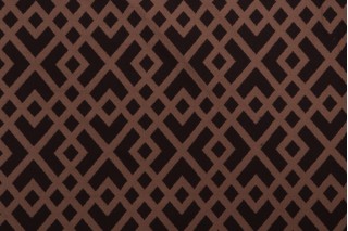 Thibaut Gabriel W8447 Woven Polyester Outdoor Fabric in Chocolate 