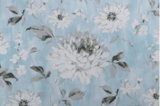 Mill Creek Adleburg-Pierside Printed Polyester Drapery Fabric in Cascade 