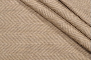 Thibaut Hawthorne Herringbone W73273 Woven Upholstery Fabric in Tan